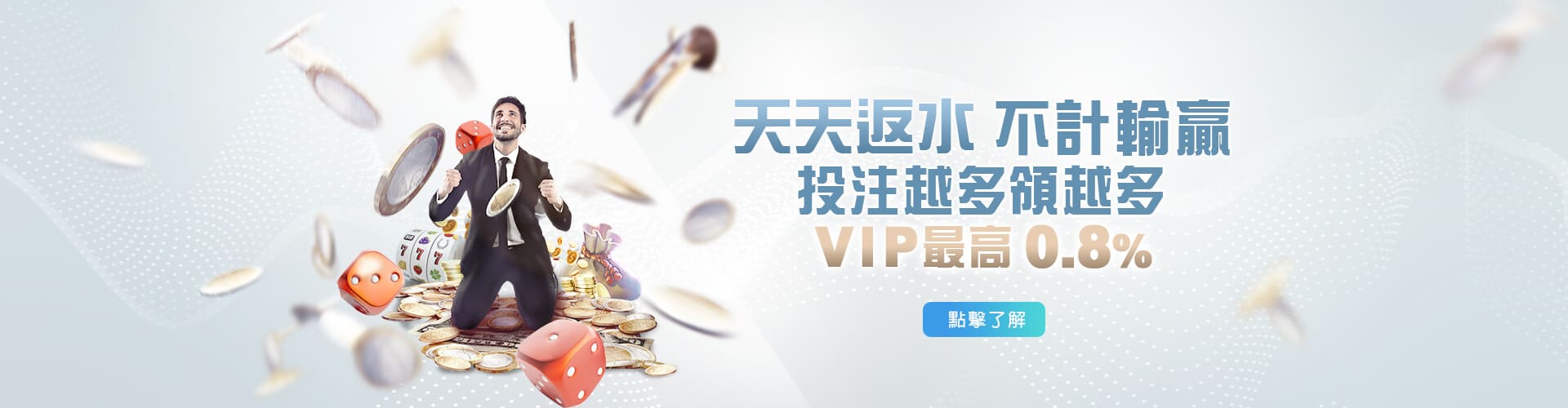 博弈娛樂城天天返水優惠